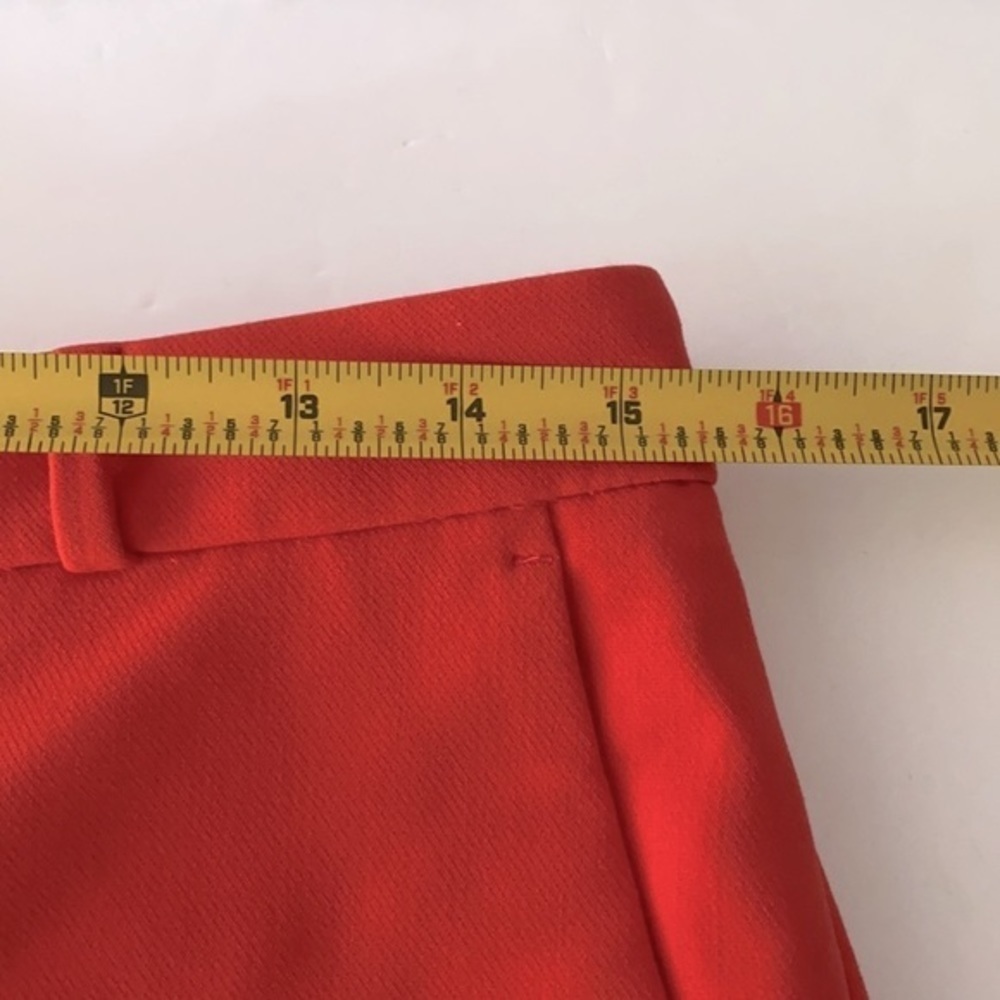 NWT Banana Republic 5” Classic Chino City Shorts – Burnt Orange – Size 4 - Picture 4 of 10